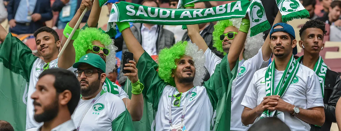 saudi football fans